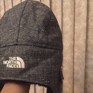 north face aviator hat